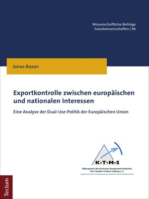 cover image of Exportkontrolle zwischen europäischen und nationalen Interessen